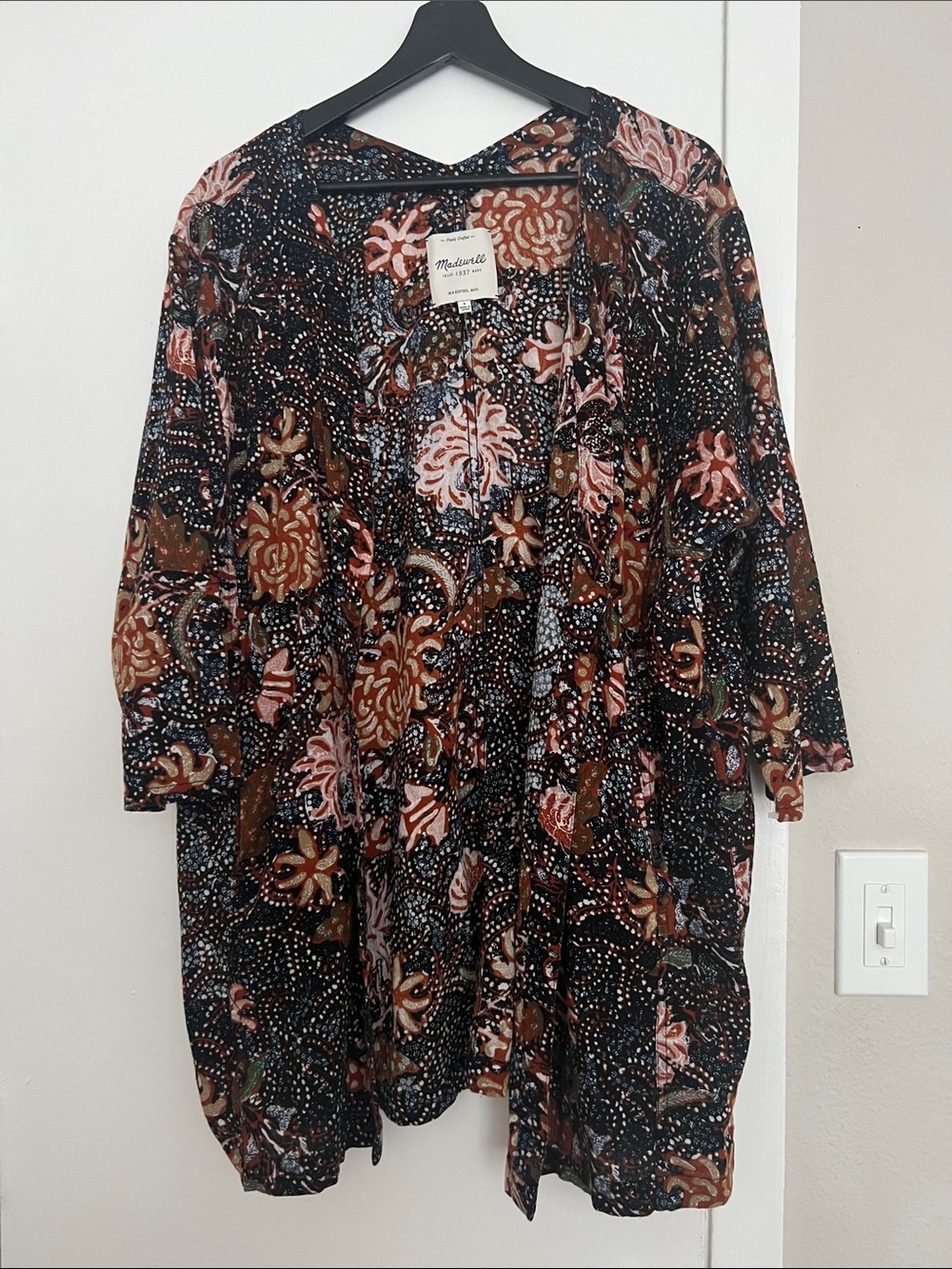 Madewell Kimono Jacket with Pockets | Size Small | NWT